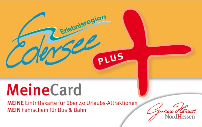 MeineCardPlaus Freizeitkarte für Nord Hessen